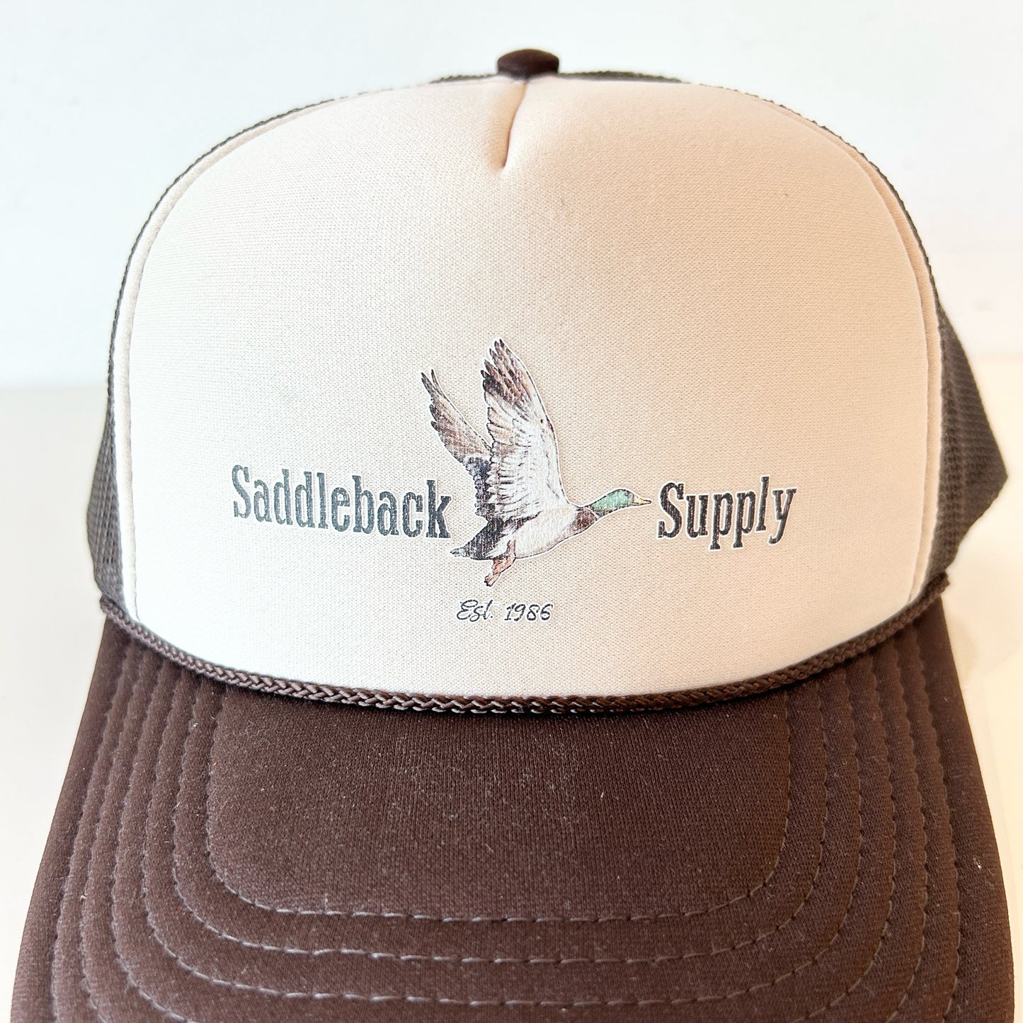 Brown Saddle Back Supply Cap