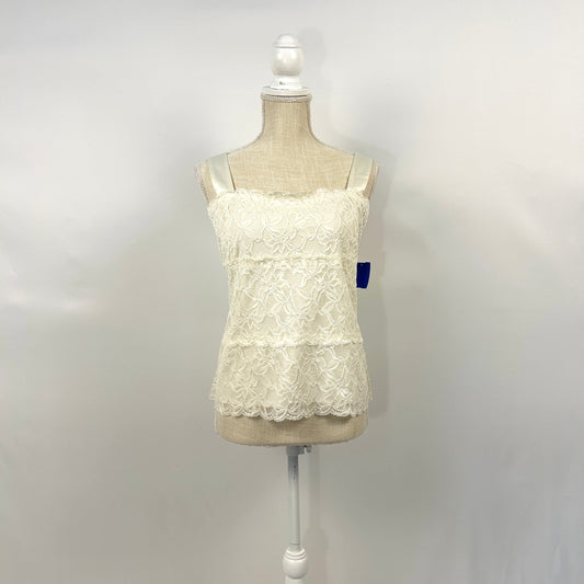XL Coldwater Creek Ivory Lace NWT Tank Top