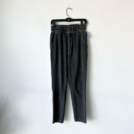 S/25 Urban Outfitters Gray Wash High Waist Straight Leg Jeans