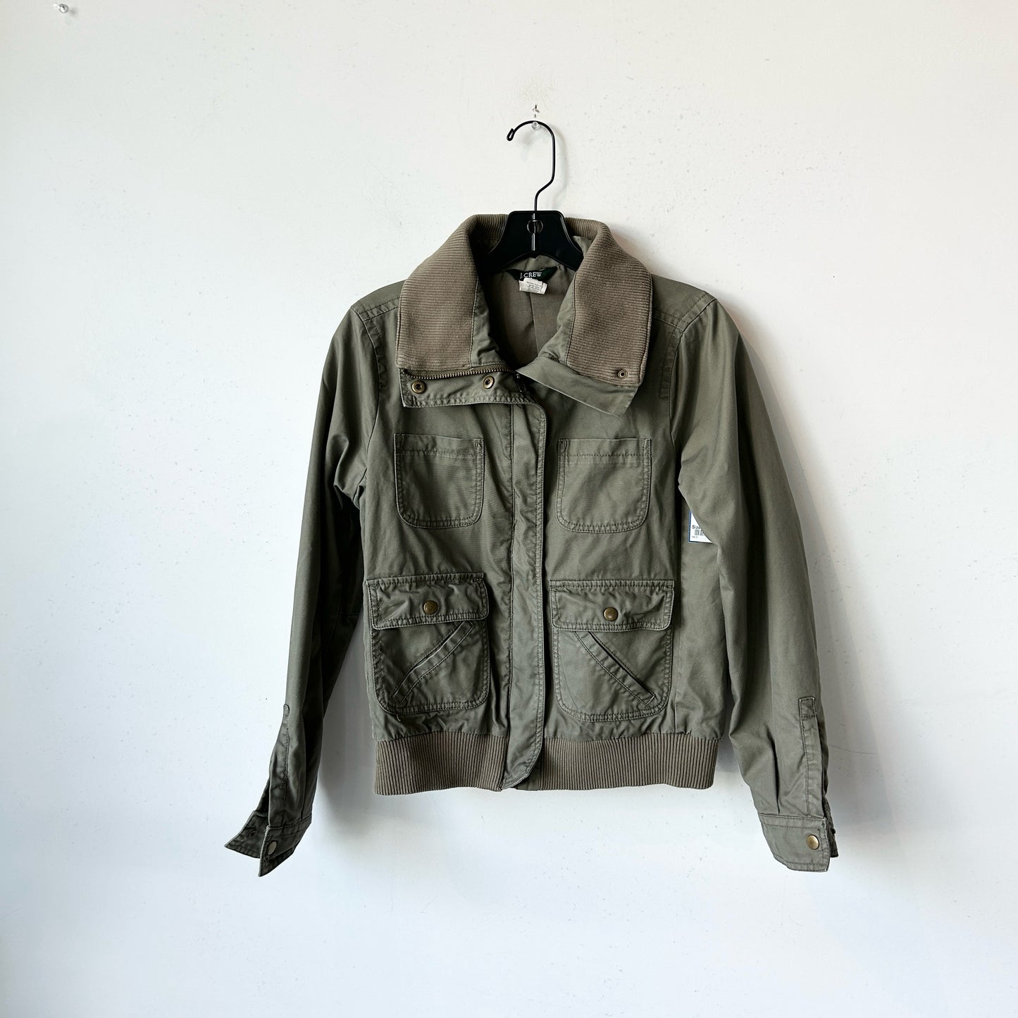 S J.Crew Olive Jacket