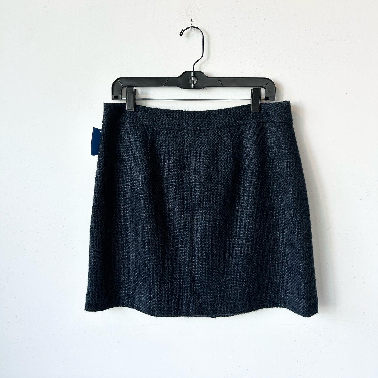 M/8 LOFT Navy Tweed Mini Skirt