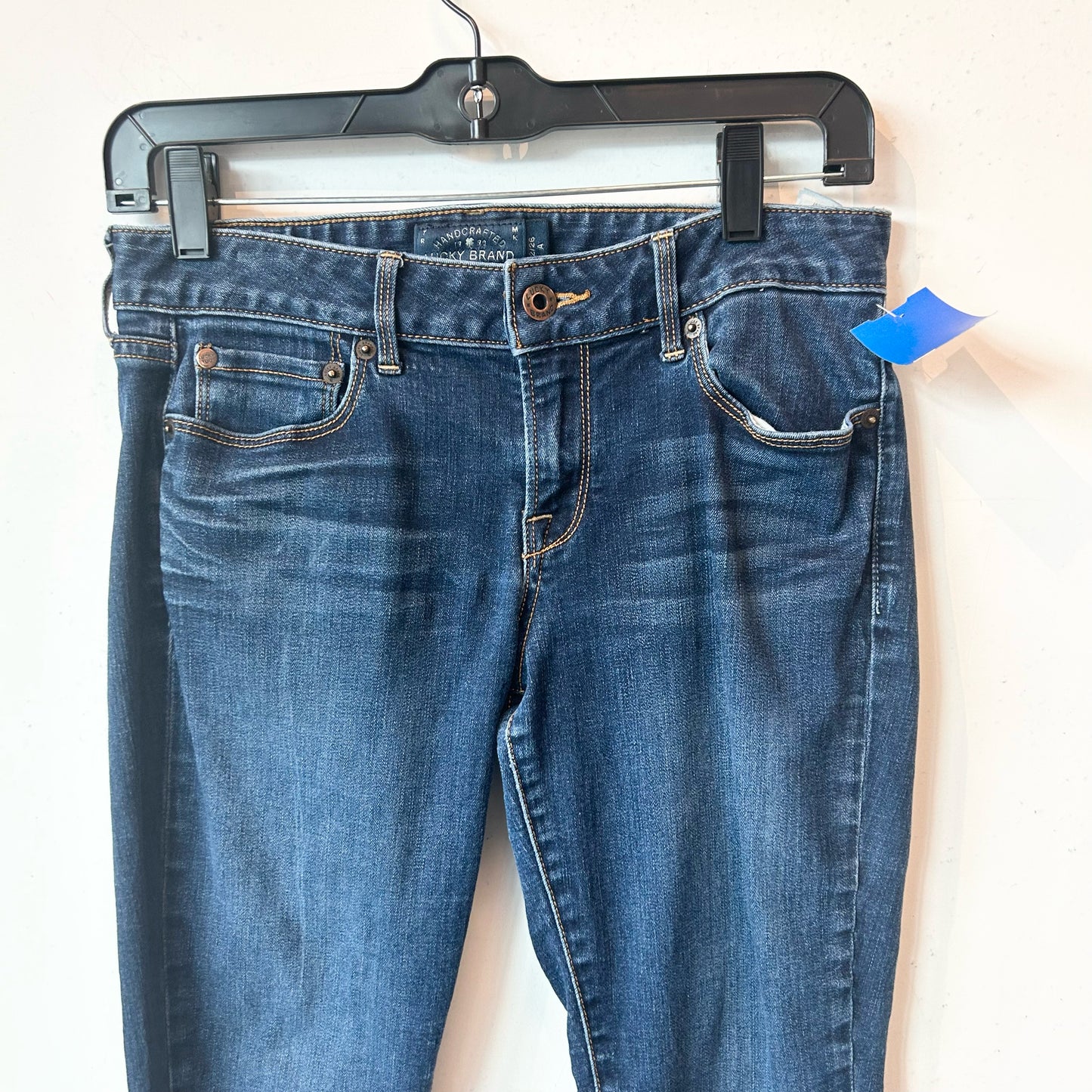 XS/2/26 Lucky Brand Blue Skinny Jeans