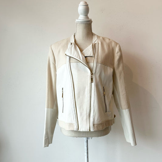 XL Ellen Tracy Leather Accent Jacket (Outdoor)