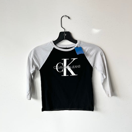 4T Calvin Klein Boy's Long Sleeve Shirt