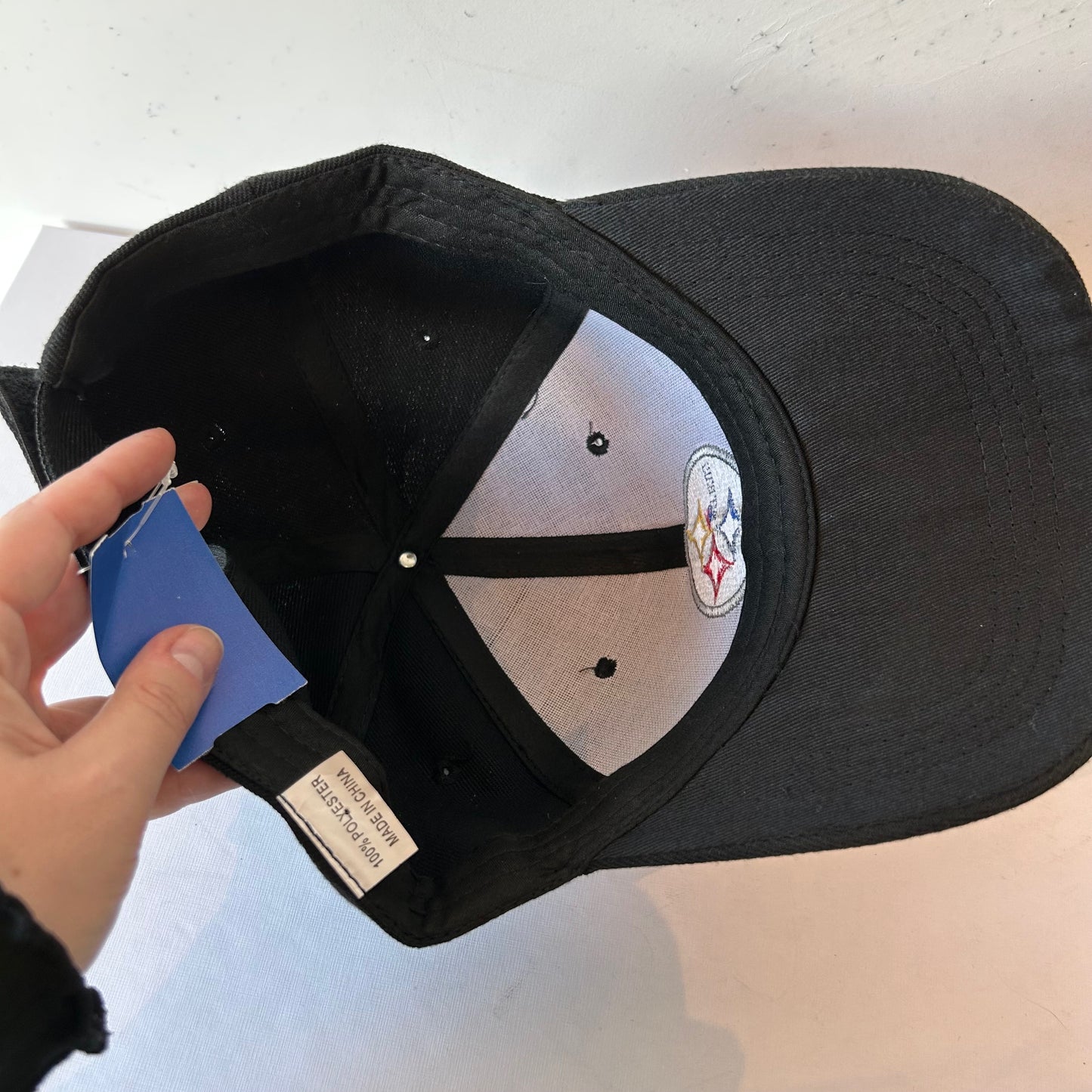 1 Size Black Steelers Hat