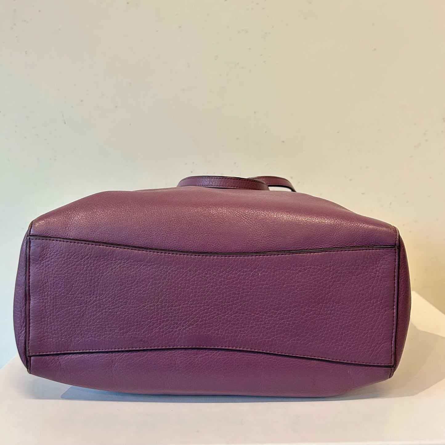 Coach Pebble Purple Handbag