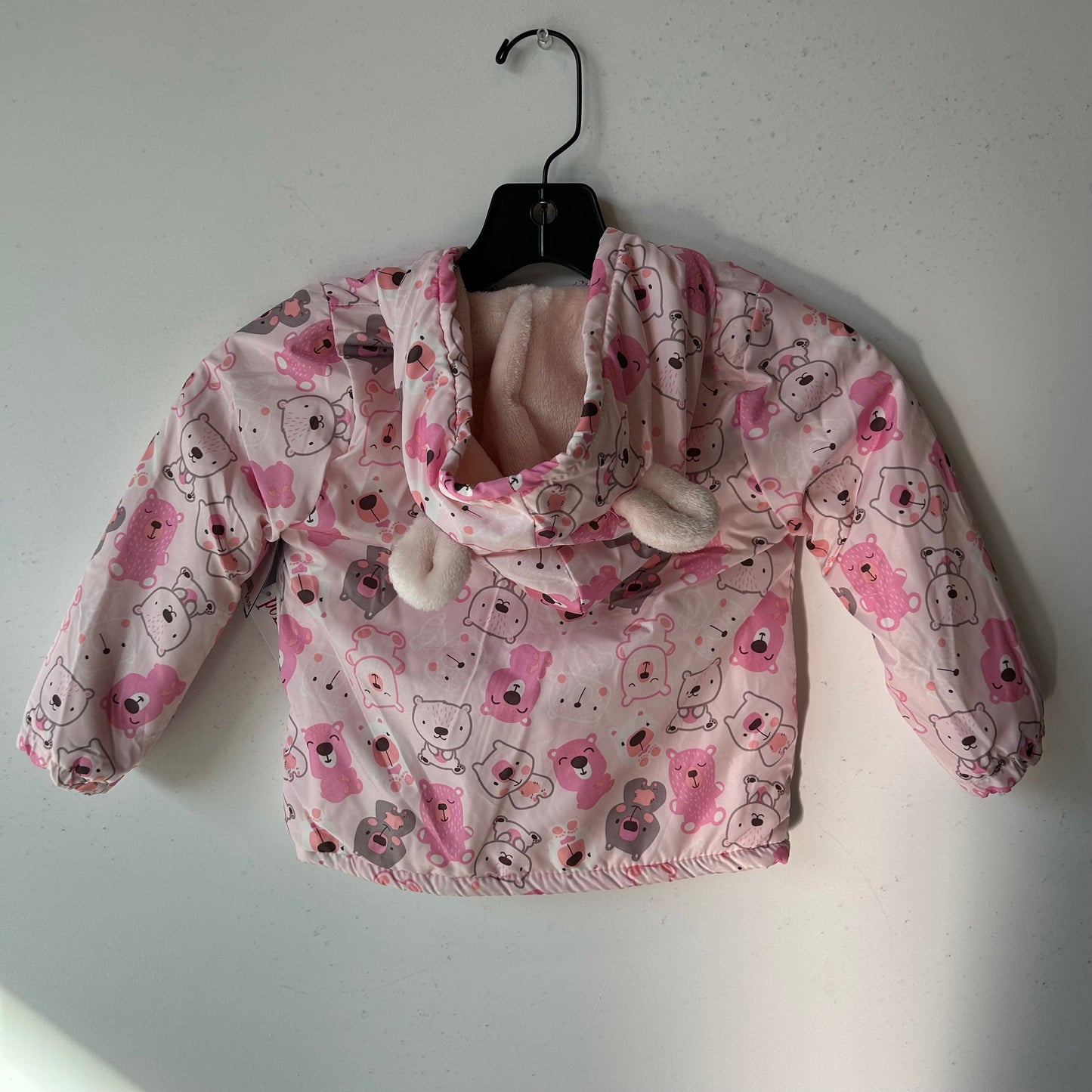3T Pink Animal Print Cozy Sweater