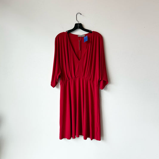XXL/20 ASOS Red 3/4 Sleeve Mini Dress