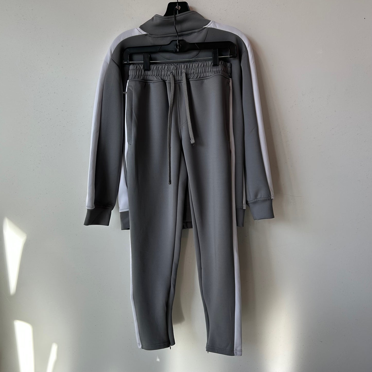 XL Gray Matching Sweat Suit