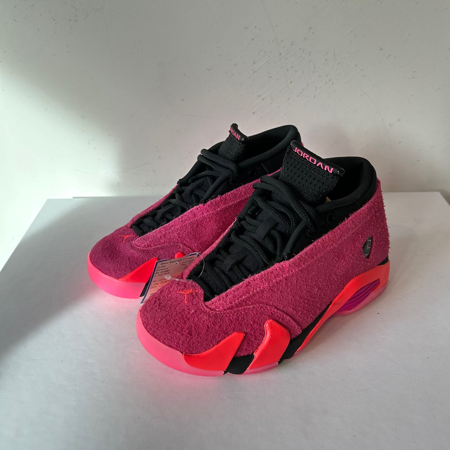 5 Air Jordan Hot Pink Retro Low Sneakers
