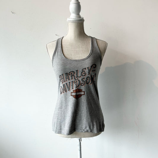 S Harley-Davidson Lathrop CA Gray Graphic Tee