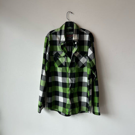 XL Dixxon Green-Black Flannel