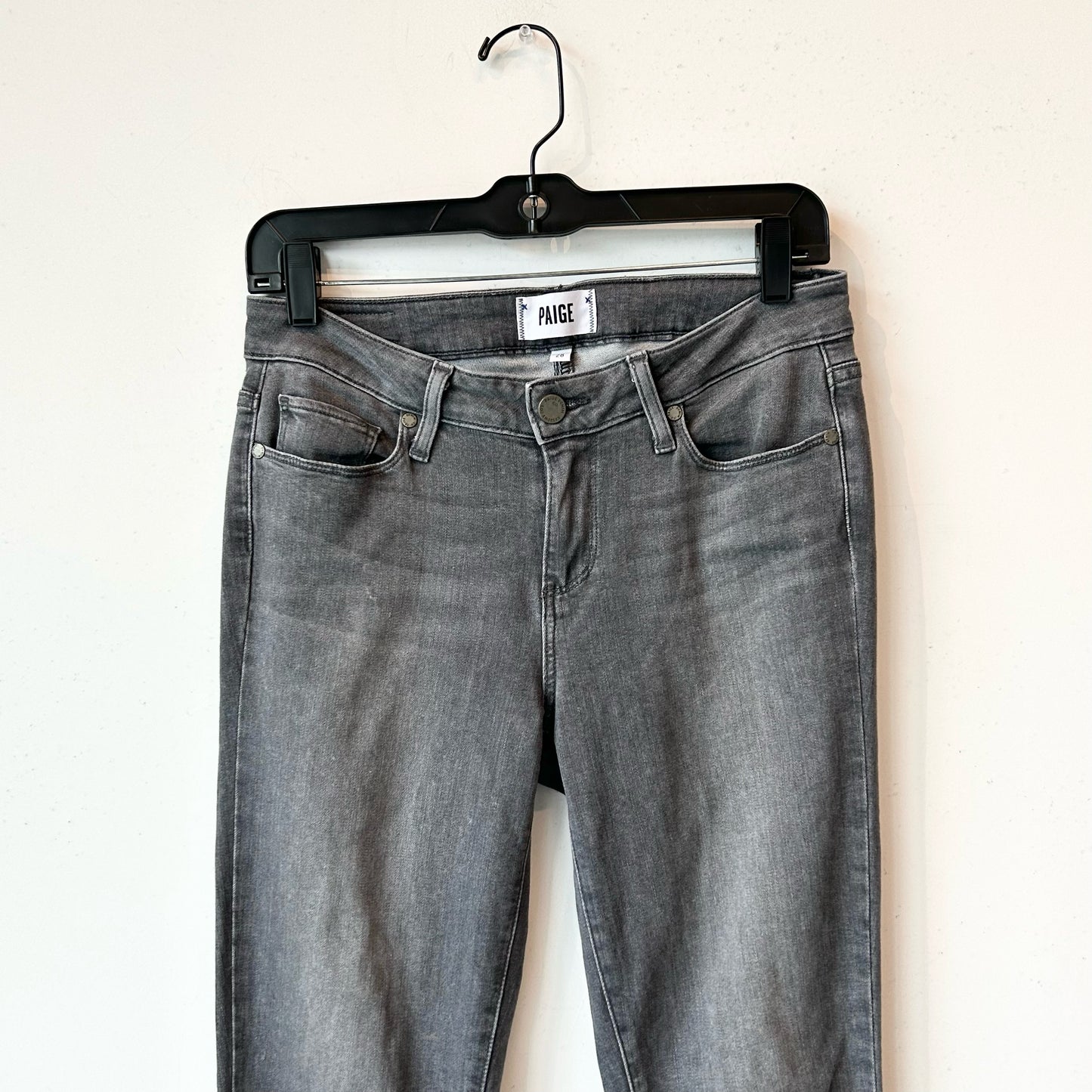 M/28 Paige Gray Wash Jeans