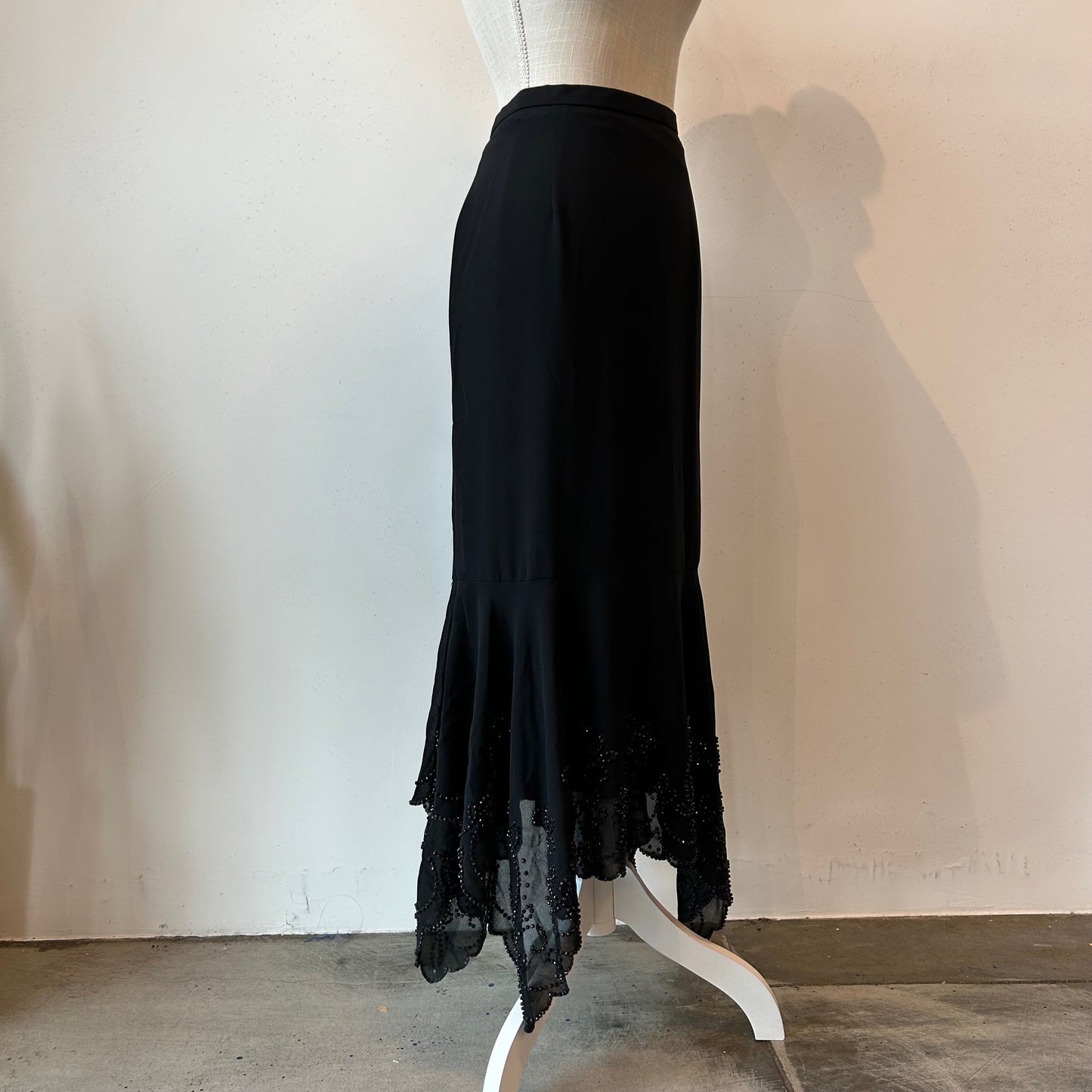 L J.R Nites- By Caliendo Black Skirt