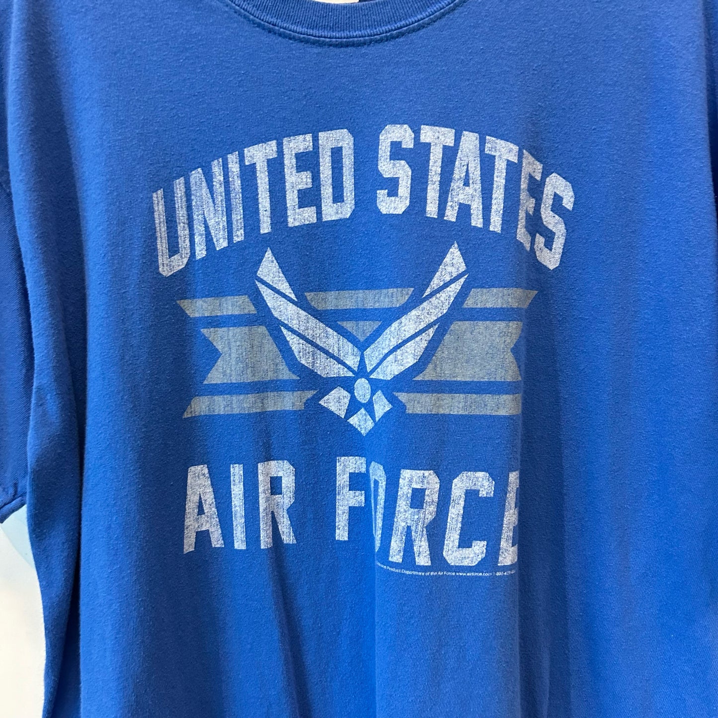 Blue United States Airforce Graphic Tee